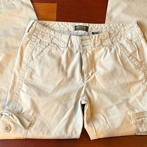 Eddie Bauer Khaki Cargo Pants - Picture 2 of 9
